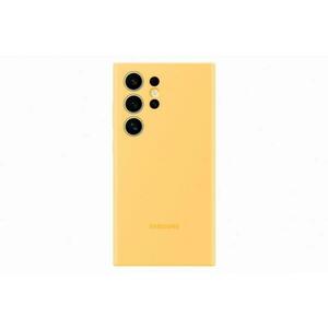 Galaxy S24 Ultra silicone cover yellow (EF-PS928TYEGWW) kép