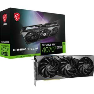 GeForce RTX 4070 Ti SUPER GAMING X SLIM 16GB GDDR6X 256bit (V513-611R) kép