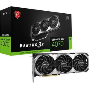 GeForce RTX 4070 VENTUS 3X E1 OC 12GB GDDR6 192bit kép