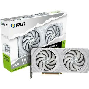 GeForce RTX 4060 Ti White 8GB (NE6406T019P1-1048L) kép