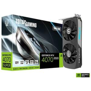 GeForce RTX 4070 SUPER Twin Edge 12GB GDDR6X (ZT-D40720E-10M) kép