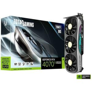 GeForce RTX 4070 Ti SUPER Trinity OC 16GB GDDR6X 256bit (ZT-D40730J-10P) kép