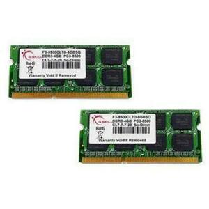 8GB (2x4GB) DDR3 1066Mhz F3-8500CL7D-8GBSQ kép