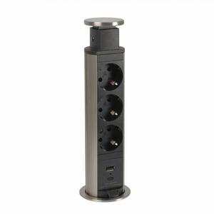 Incara Tower 60 3 Plug + 1 USB (654974) kép