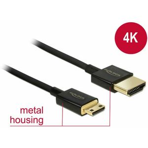 Delock Nagysebességű HDMI-kábel Ethernettel - HDMI-A > HDMI-A, ... kép