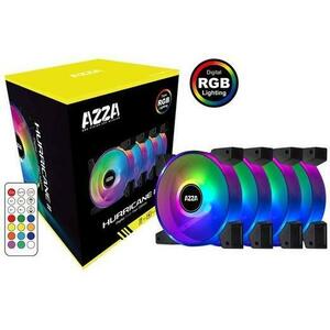 Hurricane II RGB 120mm (4-Pack) (FNAZ-12DRGB2-241) kép