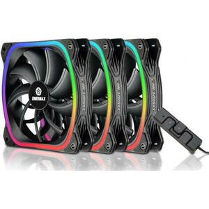 SquA RGB 120mm 3 pack Black (UCSQARGB12P-BP3) kép