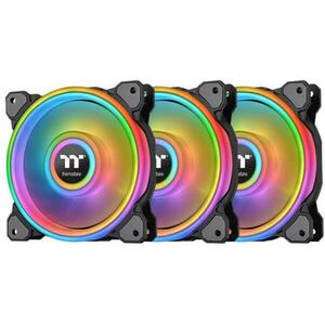 Riing Quad 12 RGB Premium Edition 3-pack Black (CL-F088-PL12SW-A) kép