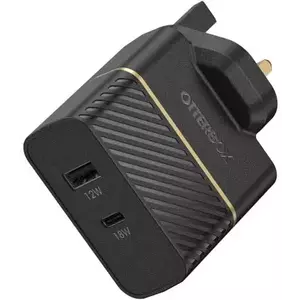 Töltő Otterbox UK Wall Charger 30W/USB C 18W + USB A 12W USB-PD BLK (78-52548) kép