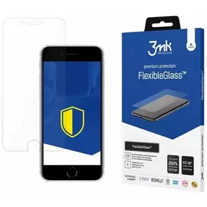 TEMPERED KIJELZŐVÉDŐ FÓLIA 3MK FlexibleGlass iPhone 8/SE 2020 Hybrid Glass kép