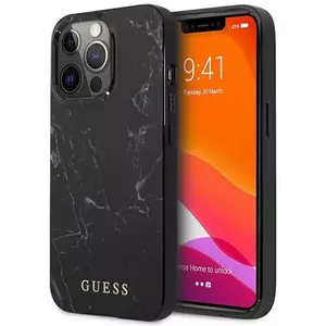 Tok Guess GUHCP13LPCUMABK iPhone 13 Pro 6, 1" black hardcase Marble (GUHCP13LPCUMABK) kép