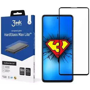 TEMPERED KIJELZŐVÉDŐ FÓLIA 3MK HG Max Lite Samsung A526 A52 5G /4G/A52s black kép