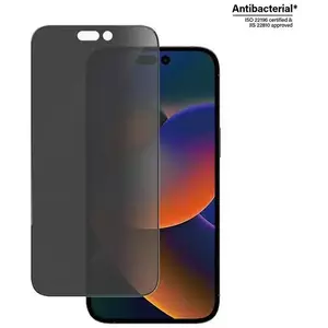 TEMPERED KIJELZŐVÉDŐ FÓLIA PanzerGlass Ultra-Wide Fit iPhone 14 Pro Max 6, 7" Privacy Screen Protection Antibacterial Easy Aligner Included P2786 (P2786) kép