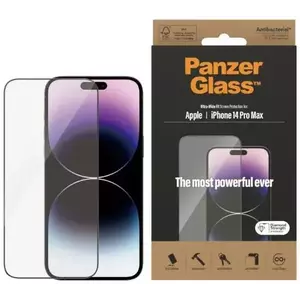 TEMPERED KIJELZŐVÉDŐ FÓLIA PanzerGlass Ultra-Wide Fit iPhone 14 Pro Max 6, 7" Screen Protection Antibacterial 2774 (2774) kép