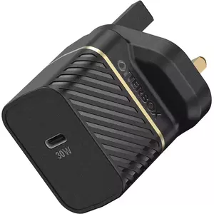 Töltő OTTERBOX UK WALL CHARGER 30W/GAN 1X USB-C 30W USB-PD BLACK (78-80486) kép