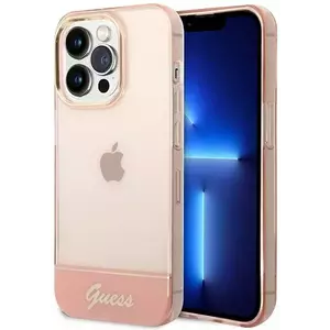 Tok Guess GUHCP14XHGCOP iPhone 14 Pro Max 6, 7" pink hardcase Translucent (GUHCP14XHGCOP) kép