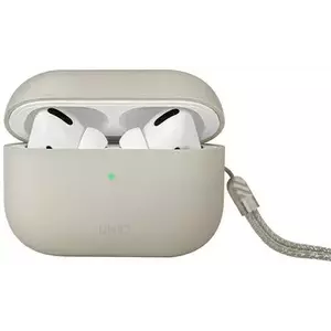 Tok UNIQ case Lino AirPods Pro 2 gen Silicone beige ivory (UNIQ-AIRPODSPRO2-LINOIVY) kép