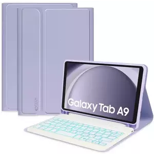 Tok TECH-PROTECT SC PEN + KEYBOARD GALAXY TAB A9 8.7 X110 / X115 VIOLET (9319456607673) kép