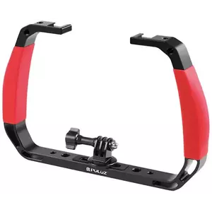 Tartó PULUZ diving mount for sports cameras (red) kép