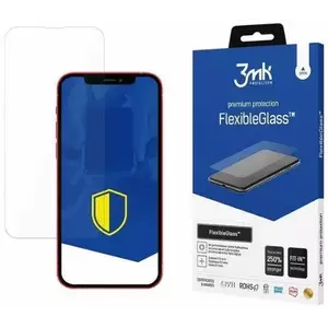 TEMPERED KIJELZŐVÉDŐ FÓLIA 3MK FlexibleGlass iPhone 13 Pro Hybrid Glass kép