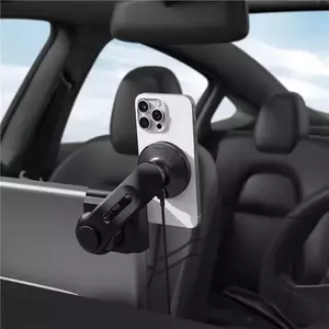 Tartó Spigen Tesla TapLock MagSafe Car Mount Charger, black - Wireless / Screen (ACP07870) kép