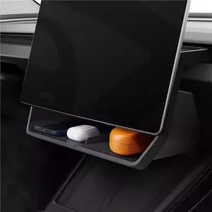 Választható kiegészítők Spigen Tesla Under Screen Storage Organizer, black - Tesla Model 3 2024 (ACP08373) kép