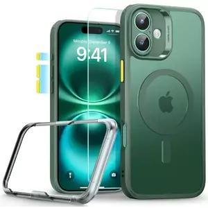 Tok ESR CLASSIC PRO SET HALOLOCK MAGSAFE IPHONE 16 FROSTED GREEN (4894240229972) kép