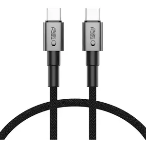 Kábel TECH-PROTECT ULTRABOOST DNA TYPE-C CABLE PD60W/3A 50CM IRON GREY (5906302380763) kép