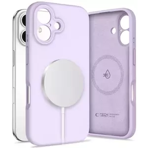 Tok TECH-PROTECT LIQUID SILICONE MAGSAFE IPHONE 16 MAUVE (5906302322510) kép