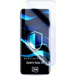 TEMPERED KIJELZŐVÉDŐ FÓLIA 3MK FlexibleGlass Redmi Note 14 5G Hybrid Glass kép