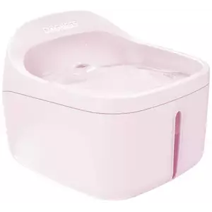 DOGNESS Water Fountain Water Dispenser - Capacity of 2 liters, Circulation System for Clean Water, Pink kép