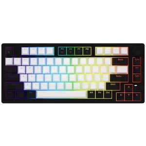 Billentyűzet Dareu EK75 RGB wired keyboard (black and white) kép