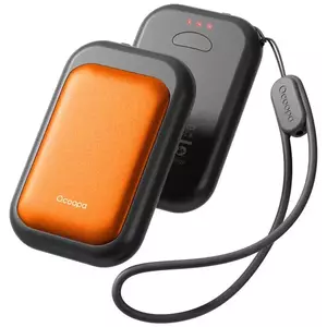 Fűtés Ocoopa UT4 Young 2x2500 mAh hand warmer, USB-C, black and orange kép