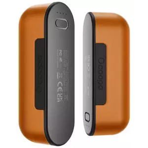 Fűtés Ocoopa UT2s 2x5000 mAh hand warmer with powerbank function, USB-C, orange kép