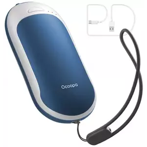 Fűtés Ocoopa HotPal PD 5000 mAh hand warmer with powerbank function, USB-C white-blue kép