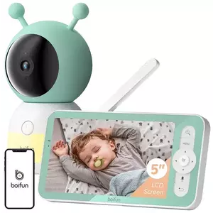 Videókamera Boifun 6T electronic rotating nanny camera + monitor kép