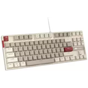 Billentyűzet MageGee MK-STAR wired keyboard (retro white-gray) kép