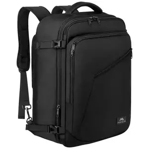 Matein 1159 17'' folding laptop travel backpack Black kép