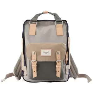 Himawari 188L 14'' laptop backpack (gray-beige) kép