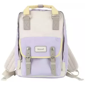 Himawari 194L 14'' laptop backpack (purple and sand) kép