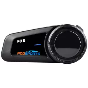 Intercom Fodsports FX6 motorcycle intercom (black) kép