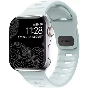 Óraszíj Nomad Sport Strap, Ice Blue Glow - Apple Watch 42mm/41mm/40mm/38mm (NM01122685) kép