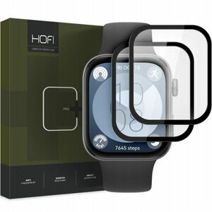 HOFI Hybrid 2x üvegfólia Huawei Watch Fit 3, fekete kép