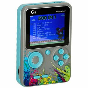 Eveon G5 Mini retro gamer konzol, szürke kép