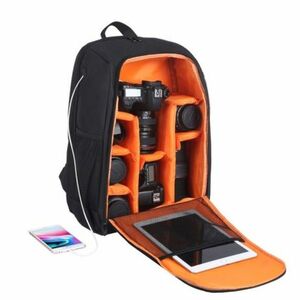 PULUZ Camera Bag hátizsák fényképezőgépre és tartozékokra, fekete (PU5011B) kép