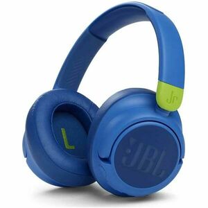 JBL JR460NC Blue vezeték nélküli gyerek fülhallgató, kék kép