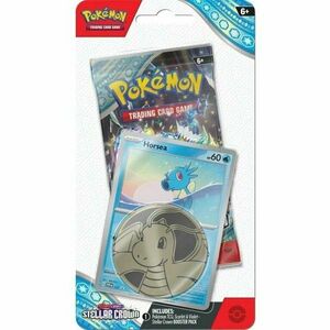 Kártyajáték Pokémon TCG: Scarlet & Violet Stellar Crown Checklane Blister Horsea (Pokémon) kép