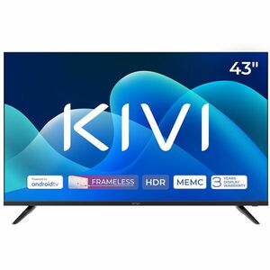 KIVI TV 43U730QB, 43" (108 cm), HD LED TV, AndroidTV, fekete kép