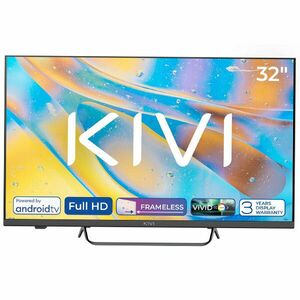 KIVI TV 32F760QB, 32" (81 cm), HD LED TV, AndroidTV, fekete kép