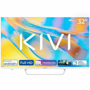 KIVI TV 32F760QW, 32" (81 cm), HD LED TV, AndroidTV, fehér kép